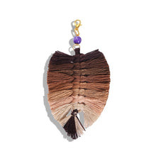 Load image into Gallery viewer, Girlgo Tassel Macrame Keychains for Women Boho Handmade Fiberlove key Holder Keyring Macrame Bag Charm Car Hanging Jewelry Gifts
