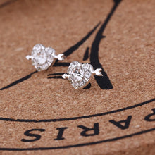Load image into Gallery viewer, Recommend Cute Exquisite Simlated Pearl Crystal Stud Earring Butterfly Snowflake Star Triangle Crown Shape Earring
