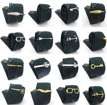 Load image into Gallery viewer, Free Shipping Men&#39;s Tie Clips 29 Designs Option Novel Superheroes Style Anchor Design Tie Pins Wholesale &amp; Retail Arrow Clips
